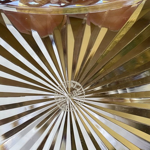 Set of 4 used Saint Louis Tommy Crystal bowls