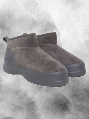 Moon Boots Gray Suede Ankle Boots brand new, size 40