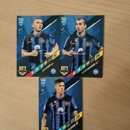 Inter Panini 2024 sticker pack like new, Cosens Bastoni Mkhtaryan