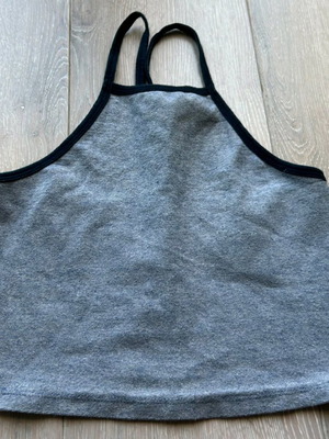 Women's top Zara like new, blue, patterned, cropped