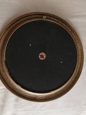 Round frame like new with Sydney bridge and opera house Australia 27×27cm