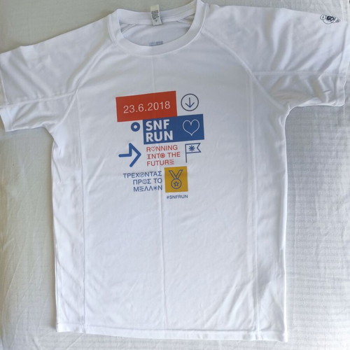 SNF Run 2018 Medium T-shirt new, official souvenir