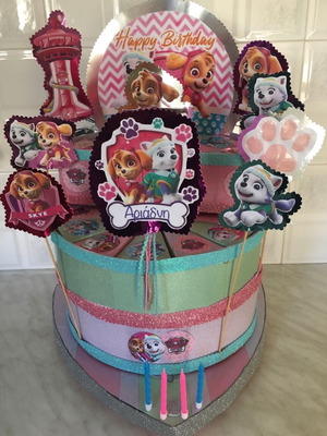 Paper cake new with 20 empty boxes
