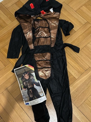 Ninja Cobra carnival costume for 5-7 years old, new