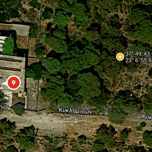 Land 1000 m² in Pefkali Corinthia with view and buildable