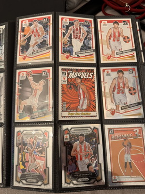 Red Star Belgrade Panini EuroLeague Cards Lot of 22 like new