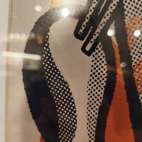 XL poster with frame and glass like new from Desenio