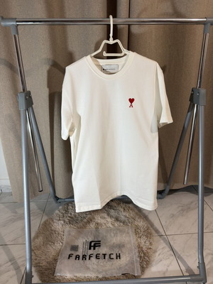 Ami T-shirt new, size Large, white