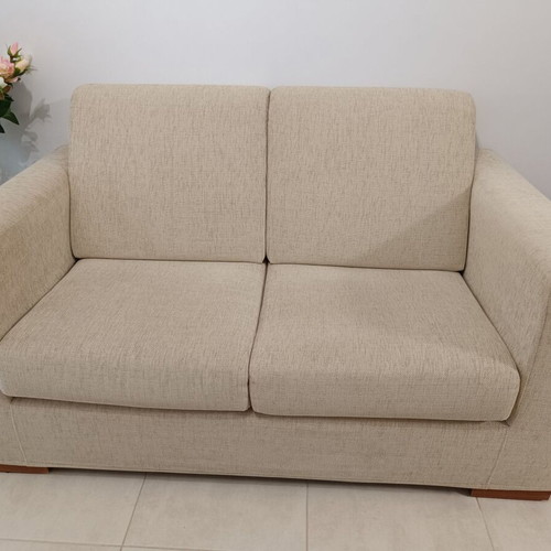 Two-seater sofa used