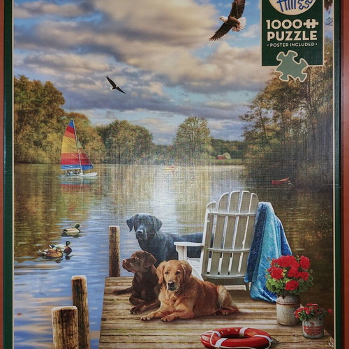 Cobble Hill Dog Day Afternoon 1000-piece puzzle