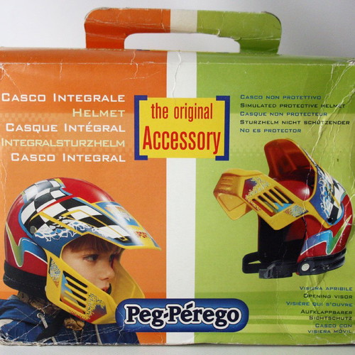 Vintage Peg-Perego Moto Cross Helmet new, made in Italy