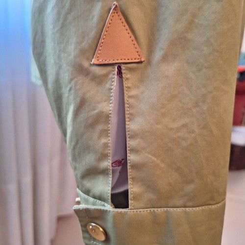 Wesc men's summer jacket like new, light green, cotton