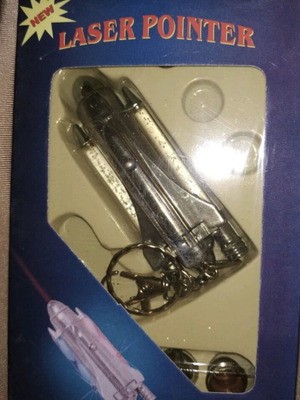 Laser pointer sealed and unused