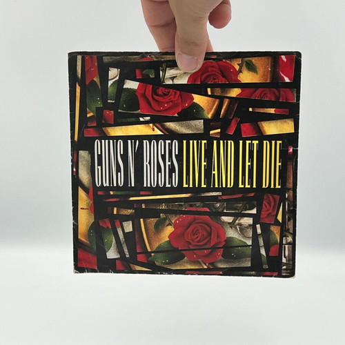Guns N' Roses Live And Let Die vinyl record used