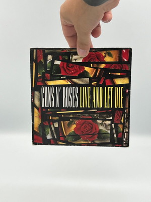 Guns N' Roses Live And Let Die vinyl record used