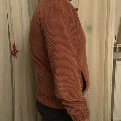 Men's corduroy outerwear orange like new XL