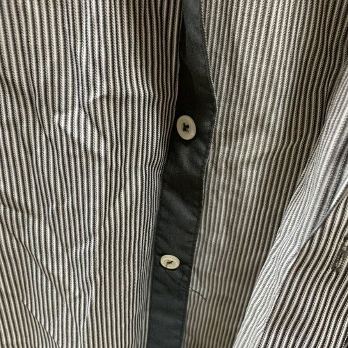 Men's shirt used, black and gray, size XL