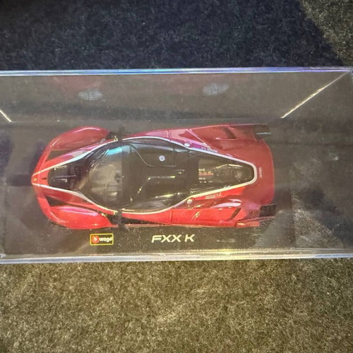 Ferrari FXX K Red model car used 1/43 scale by Bburago
