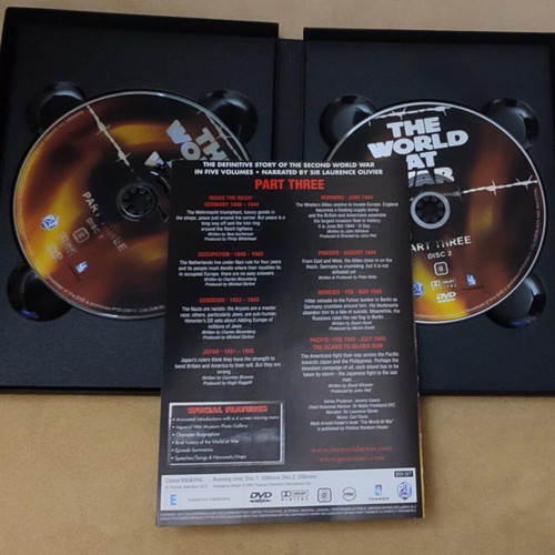 The World at War Special Collectors Edition 5 DVD like new