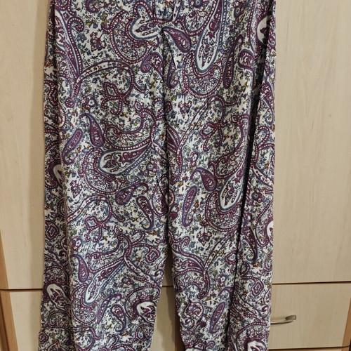 Pants Regalinas like new, colorful, elastic waist, size S