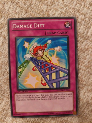 Yu-Gi-Oh Damage Card like new