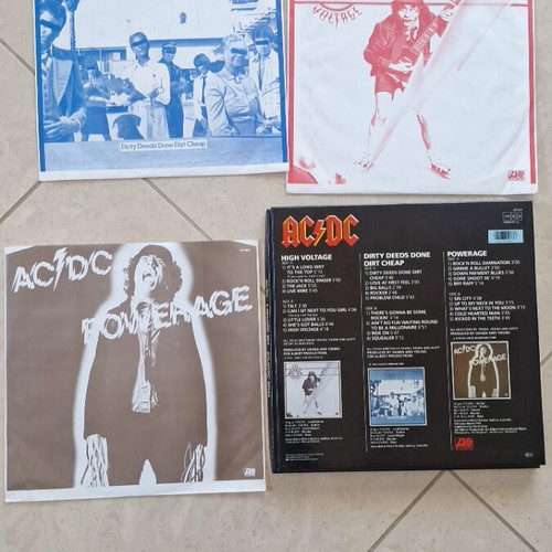 AC/DC High Voltage Rock vinyl box set