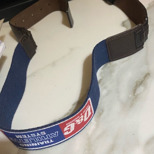 Dolce & Gabbana belt men's like new, blue and brown leather