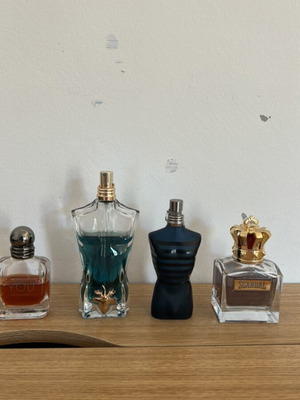 Stronger With You Intensely, JPG Le Beau, Ultra Male, Scandal colognes used