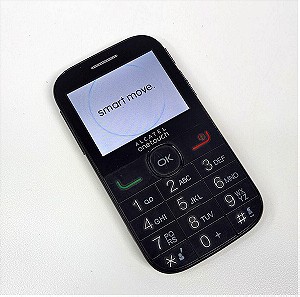 Alcatel One Touch 2004C Μεγαλα Κουμπιά Μαύρο Κινητό Τηλέφωνο
