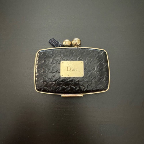 Dior collectible palette with three eyeshadows and two lip glosses lightly used