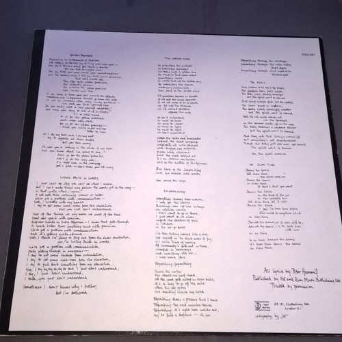 Peter Hammill A Black Box LP used, progressive rock