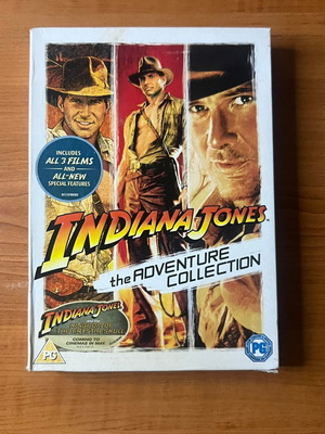 Indiana Jones The Adventure Collection DVD box set used