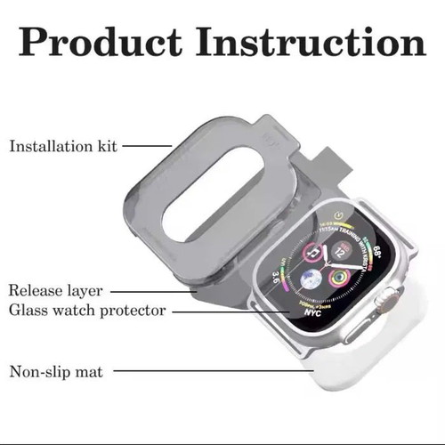 Tempered glass protector for Apple Watch Ultra 1 | 2 | 3 new