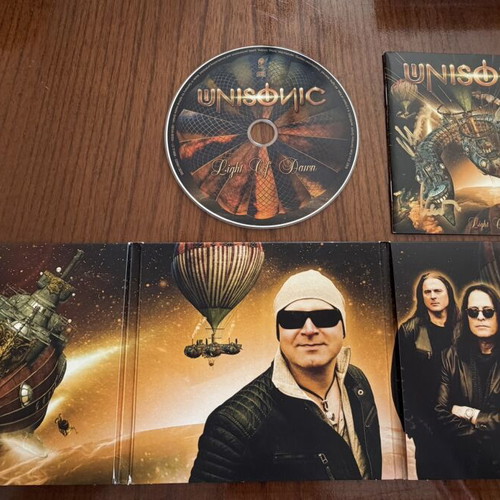 Unisonic Light of Dawn CD signed, like new, hard rock heavy metal