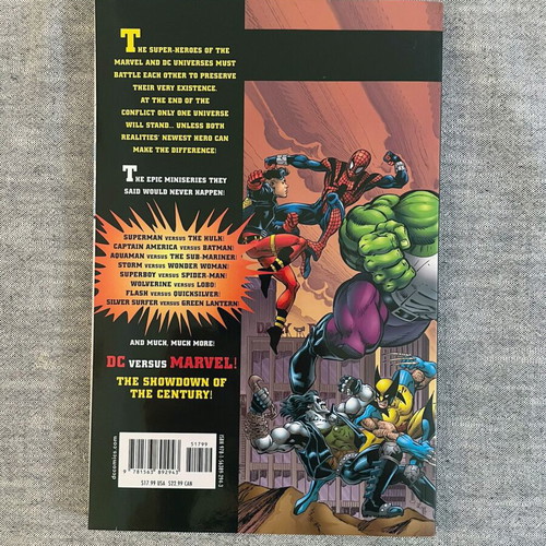 DC Versus Marvel comic used