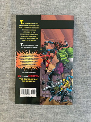 DC Versus Marvel comic used