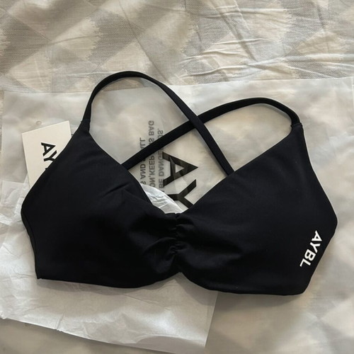 Aybl Sports Bra new, black, size XS