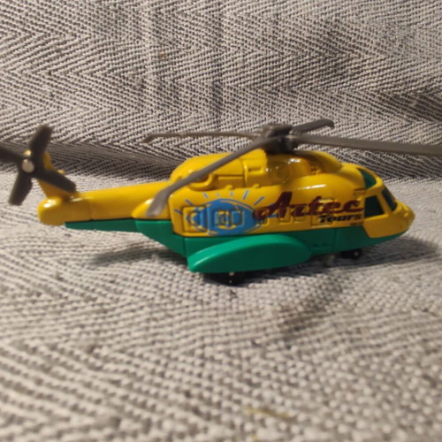 Matchbox Mission Chopper helicopter used, 11 cm