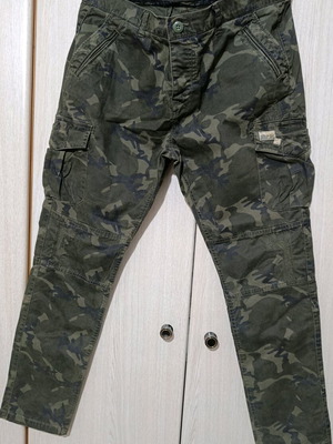 Superdry slim cargo pants like new, size L