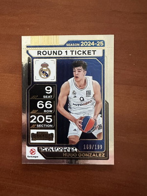 Panini EuroLeague Contenders Hugo Gonzalez /199