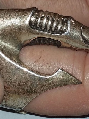 Silver ring 925, rare design