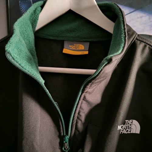 The North Face jacket-fleece like new, green, XXL