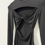 Shein black dress like new, size S