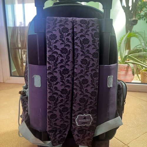 Santoro school backpack for primary school used with side pocket wear