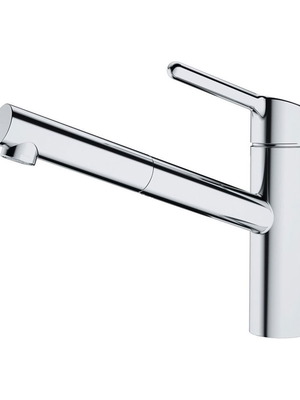 Franke Orbit faucet with shower like new, inox