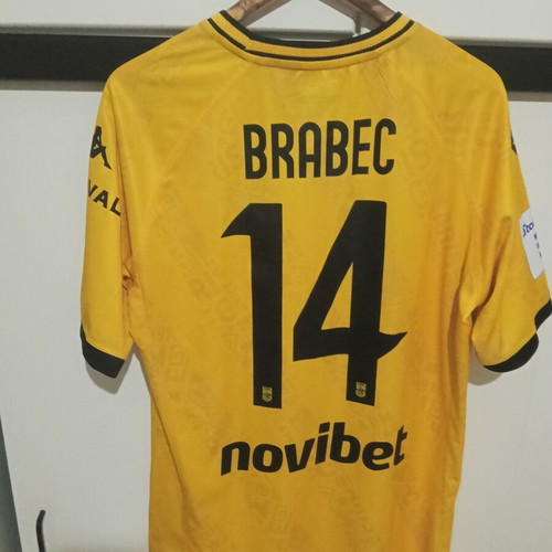 Match Worn Jacub Brabec Aris Thessaloniki football jersey