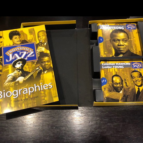 Les Triomphes Du Jazz CD box like new with 20 CDs