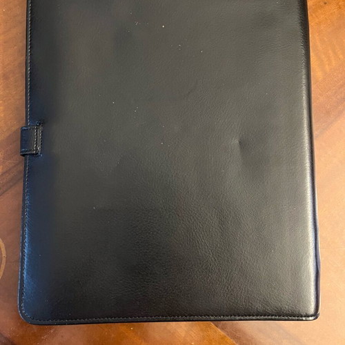 Filofax large size leather new black 23.5x27 cm