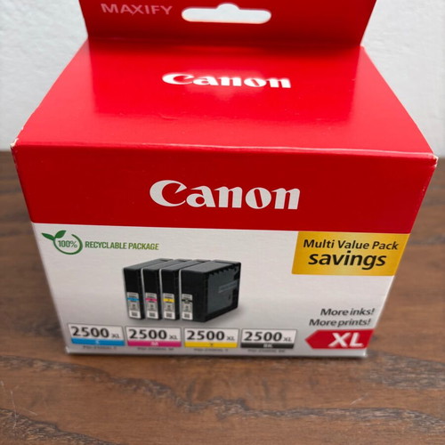 Canon PGI-2500XL Ink Cartridge Multipack 4 Colours
