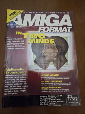 Amiga Format magazine issue 89 October 1996 DD version